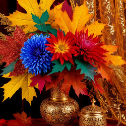 Пазл: Осенний букет