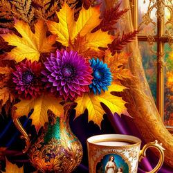 Пазл: Осенний букет