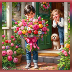 Пазл: Ко Дню рождения