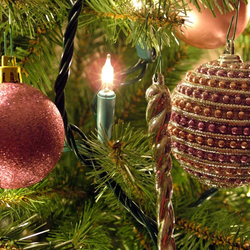 Пазл: Ёлочные украшения