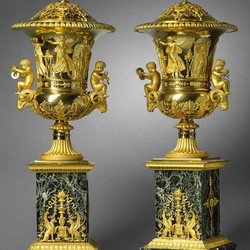 Пазл: Антикварные вазы