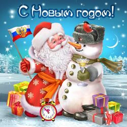 Пазл: Армейский снеговик