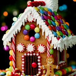 Пазл: Сладкий домик