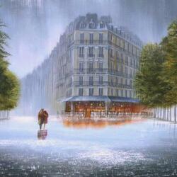 Пазл: Бульвар объятий