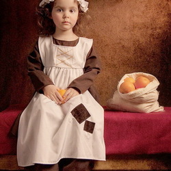 Пазл: Девочка с апельсинами