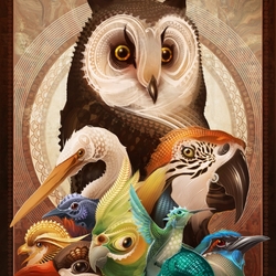 Пазл: Птицы