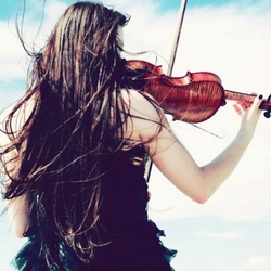 Пазл: Скрипачка