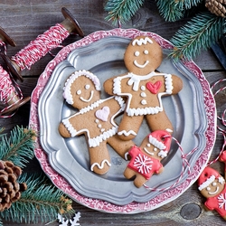Пазл: Рождественские печеньки