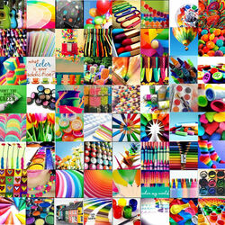 Пазл: Цветные мелочи