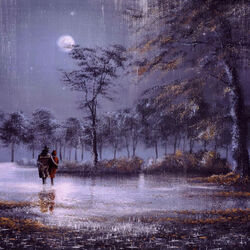 Пазл: Луна на двоих