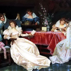 Пазл: Свадебный вечер