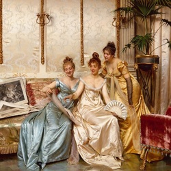 Пазл: Модницы