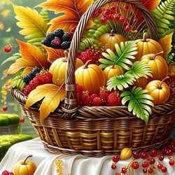 Пазл: Осенние дары