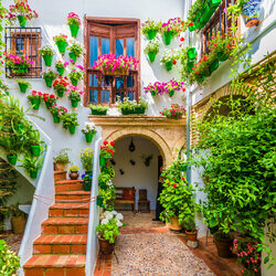 Пазл: Дворик в Кордове