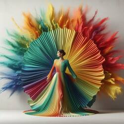 Пазл: Яркие краски