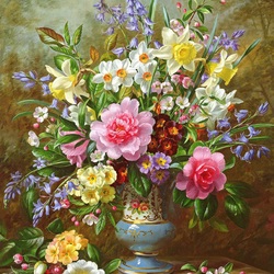 Пазл: Весна в букете