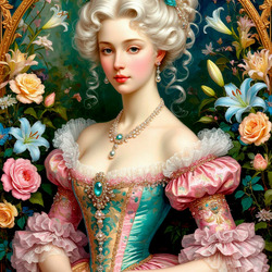 Пазл: Элегантная красавица