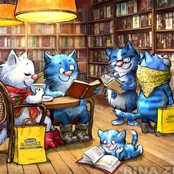 Пазл: В избе-читальне