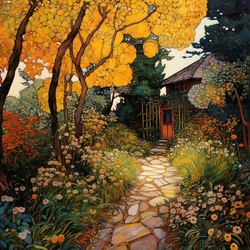 Пазл: У осени богатая палитра