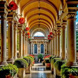 Пазл: Колоннада