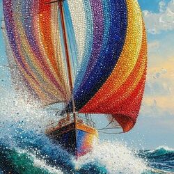 Пазл: Парусник
