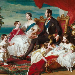 Пазл: Королевская семья в 1846 году 