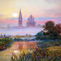 Пазл: Туманное утро