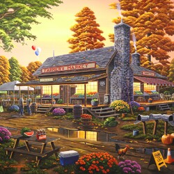Пазл: Фермерский рынок