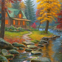 Пазл: Осенний лес