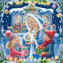 Пазл: Зимние чудеса