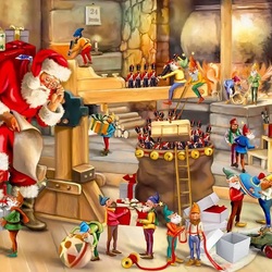 Пазл: Не забыть подарки 