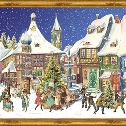 Пазл: Рождественский календарь