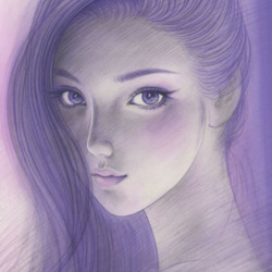 Пазл: Фиолетовая фантазия