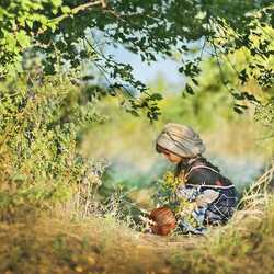 Пазл: Сбор трав