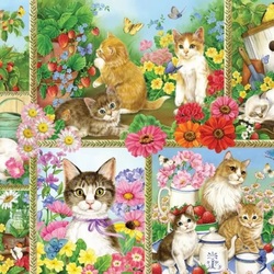 Пазл: Просто кошки