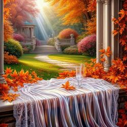 Пазл: Кружева осени