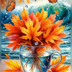 Пазл: Осенний букет