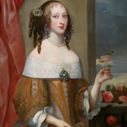 Пазл: Портрет Генриетты Савойской
