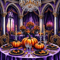 Пазл: Званый ужин на Хэллоуин