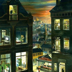 Пазл: Ночной офис