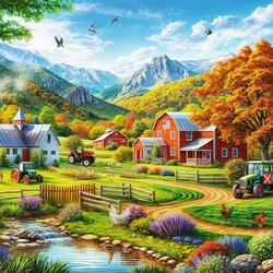 Пазл: Ферма