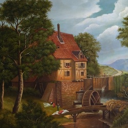 Пазл: Прачка