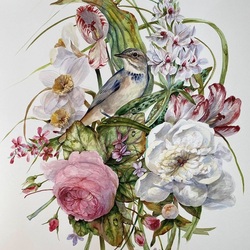 Пазл: Букет цветов 