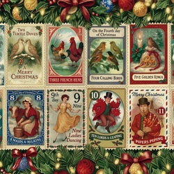 Пазл: Рождественские марки