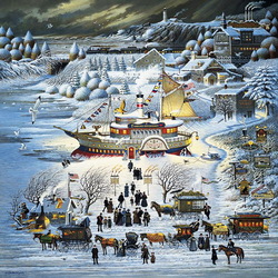 Пазл: Рождественские праздники 