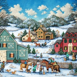 Пазл: На скотном дворе 