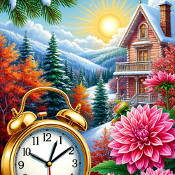 Пазл: Осень - Зима