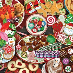 Пазл: Праздничные сладости