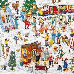 Пазл: Мой зимний город