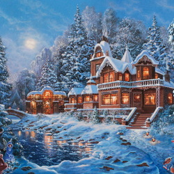 Пазл: Зимнее волшебство 